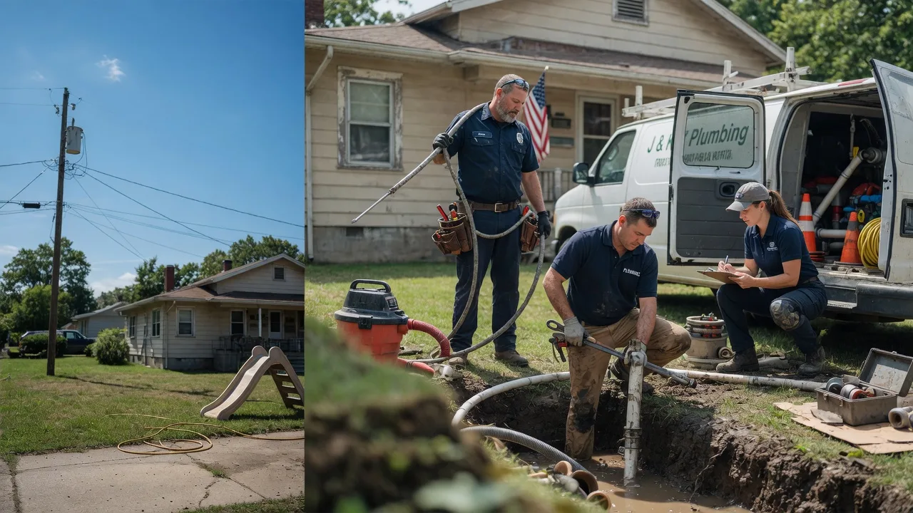 Drain Cleaning in Commiskey, IN near me